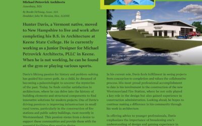 Hunter Davis Featured in AIA New Hampshire’s “EP Spotlight”